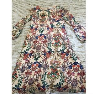 Roolee Midi Dress in Paisley